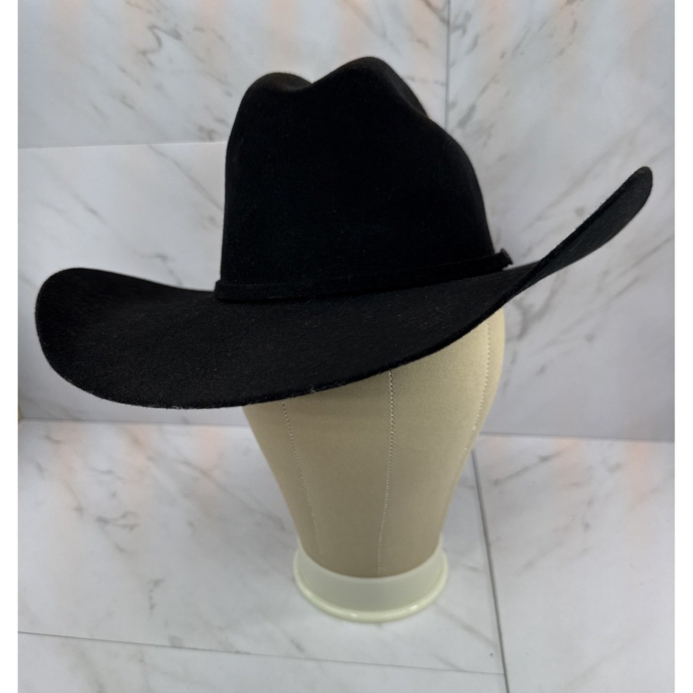 Gone Country✨Cowboy‎ Hat✨Wool Cashmere✨Black✨SZ 7-1/8